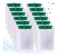 xbbwmrs 12-Count Medium Filter Cartridges for Tetra Whisper Bio-Bag Filters Medium Replacement Filter Cartridges for Tetra ReptoFilter and 10i IQ10 PF10 Power Filters -Ready to Use