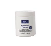 XBC Aqueous Cream Relief Dry Skin Body Cream Moisturizer SLS Free 500ml X 12