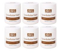 XBC Cocoa Butter Cream for Dry Skin, Nourishes and Softens, 500ml, Pack of 6