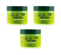 XBC Tea Tree Cleansing Pads, Natural Tea Tree Oil, Dermatologically Tested, 60 Pads, Pack of 3