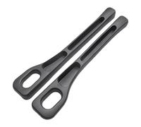 XBDHDBS Car Seat Gap Filler for Audi A6 Saloon mk C6 2004-2011,Multifunctional Leakproof PU Leather Seat Gap Plugs Front Seat Organizer Car Interior Accessories,A-Black