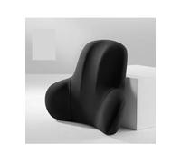 XBDYGS Car Lumbar Cushion Memory Foam Car Headrest Waist Support Pillow Shoulder Protector Pad Vehicle Seat Back Cushion Home Use Wholesale Drop Car Lumbar Support Cushion(Black [lumbar support])