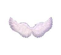 Xbemkste Fallen Angel Wings for Kids Feather Wings Fancy Dress Costume for Halloween Christmas Carnival Party Fairy Costume Cosplay for Kids Girls Multiple Colours (A)