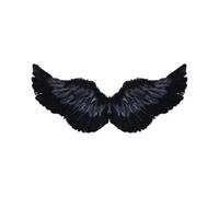Xbemkste Fallen Angel Wings for Kids Feather Wings Fancy Dress Costume for Halloween Christmas Carnival Party Fairy Costume Cosplay for Kids Girls Multiple Colours (B)