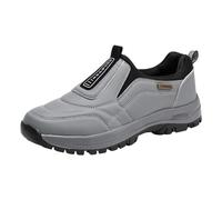 Xbemkste Men's Outdoor Trade Mountaineering Shoes, Men's Shoes, Spring Outdoor Shoes, Slip Off Road Climbing Shoes, Breathable Sports Shoes, Hiking Shoes, gray, 7 UK