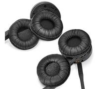 XBERSTAR 2pairs Replacement Ear Pads for Jabra PRO 920 930 Headphones Ear Cushions for Jabra 935 9450 9460 9465 9470 Headset (2pairs leather earpads)