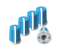 XBERSTAR 5 Pcs EQ Fader Cap Knob Replacement for Pioneer Numark Frogs AKAI DJ Controller Mixer (Blue)