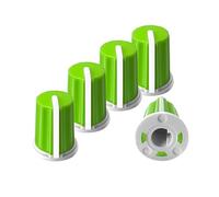 XBERSTAR 5 x Replacement EQ Fader Cap Wheel for Pioneer Numark Rane AKAI Mixer DJ Controller (Green)