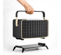 XBERSTAR Acrylic Four-Legged Speaker Stand for JBL Authentics 300 (Black)