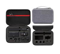 XBERSTAR Carrying Case for DJI Osmo Action 5 Pro Case Hard Case Travel Storage Bag for DJI Osmo Action 5 Pro Accessories (Gray)