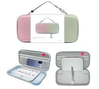 XBERSTAR Carrying Case for Switch 2 Case Portable Travel Protective Handbag (Pink Green)