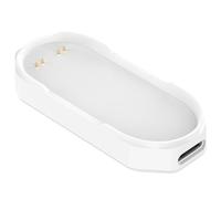 XBERSTAR Charging Dock for PLAUD NotePin Ai Voice Recorder Charger Cradle,USB-C Fast Magnetic Charging Stand (White)