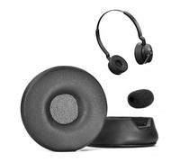 XBERSTAR Engage 75 Earpads for Jabra Headset Replacement Ear Cushions (Black)