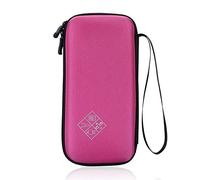 Xberstar Hard EVA Shockproof Carry Case Bag Pouch for Texas Instruments TI-84 Plus CE/Color TI-83 Plus,TI-89 Titanium, HP 50G Graphing, Scientific Financial Calculators (Pink)