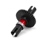XBERSTAR RC Center Differential for Arrma 1/7 6s Infraction Typhon RC 37T Differential Assembly Straight Shaft (Red)
