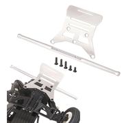 XBERSTAR RC Front Bumper for Tamiya 1/10 Hornet EVO RC Aluminum Alloy Bumper Protection Plate Replacement Part