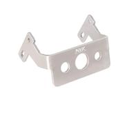 XBERSTAR RC Front Guard for 1/18 Traxxas TRX-4M Land Rover Defender RC Stainless Steel Front Guard Protective Armor Guard Upgrade Parts