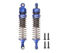 XBERSTAR RC Shock Absorber for Tamiya 1/10 Hornet EVO RC Front Rear Shock Absorber Aluminum Spring Damper Suspension (Blue Rear Shock Absorbers)