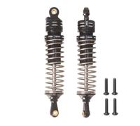 XBERSTAR RC Shock Absorber for Tamiya 1/10 Hornet EVO RC Front Rear Shock Absorber Aluminum Spring Damper Suspension (Black Rear Shock Absorbers)