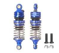 XBERSTAR RC Shock Absorber for Tamiya 1/10 Hornet EVO RC Front Rear Shock Absorber Aluminum Spring Damper Suspension (Blue Front Shock Absorbers)
