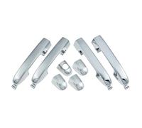 XBFHTUYJF 1 2 4pcs for Chrome Exterior Door Handle Front Rear Left Right Side for 2010-2013 for Kia for Forte for Cerato 82652-1X010 82662-1X010 Door Handle(R 4pcs a Set)