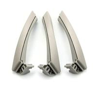 XBFHTUYJF Chrome-Plated 6PCS Full Set LHD RHD Passenger Interior Door Pull Handle Cover Trim for 3 Series E90 E91 E92 316 318 320 325 328i 2005-2012(LHD Set Gray)