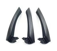 XBFHTUYJF Chrome-Plated 6PCS Full Set LHD RHD Passenger Interior Door Pull Handle Cover Trim for 3 Series E90 E91 E92 316 318 320 325 328i 2005-2012(LHD Set Black)