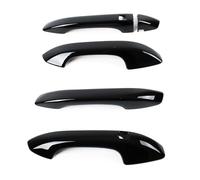 XBFHTUYJF for Kia for Optima K5 DL3 2020 2021 2022 2023 Black Carbon Fiber Chrome Car Door Handle Cover Trim Sticker Styling Auto Accessories(Style3)