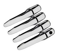 XBFHTUYJF for Lincoln MKX 2007-2013 MKZ Zephyr 2006-2012 for Chrome Carbon Fiber Door Handle Accessories Car Sticker Styling Door Handle(Chrome Handle)