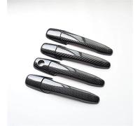 XBFHTUYJF for Lincoln MKX 2007-2013 MKZ Zephyr 2006-2012 for Chrome Carbon Fiber Door Handle Accessories Car Sticker Styling Door Handle(Carbon Fiber Handle)