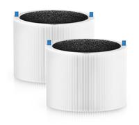 XBGG 211i Max Replacement Filter Compatible with Blueair Blue Pure 211i Max Air Purifier, Foldable Particle 211i Filter with Activated Carbon Filter, 2 Pack