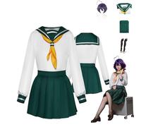 XBGXBG Hoshino Maihime Gushing over Magical Girls Cosplay Costume Full Set with Wig & Accessories for Halloween Anime Convention Party
