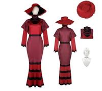 XBGXBG Rosie Cosplay Costume Outfit - [Hazbin Hotel] [Included Clothing, Props, Accessories, Wigs] -Anime Game Roleplay Costume Photography Manga Exhibition Fan Activity Cosplay Competition