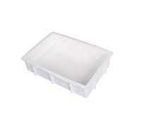 XBHGSY Silicone Moulds for Baking DIY Household Love Round Cake Mousse Chocolate Baking Silicone Mold Rectangular White
