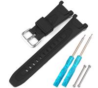 XBHSW Resin Band Compatible with Casio Protrek PRG-240, Black | Compatible with Casio Protrek PRG-240/PRG-40/PAG-40 | Resin replacement strap | Screws & tools included | Sport unisex