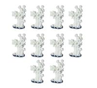 xbiez 10pack Artificial Corals Undersea Water Plant Fish Tanks Aquariums Decorartions for Aquariums and Fish Tanks