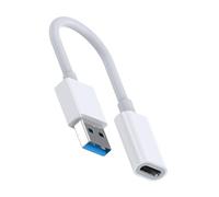 xbiez 15CM USB3.0 To USB C Adapter Cable For Laptop And PC Data Transfer And Fast Charging 3A Headsets Converter Wide Compatibility