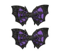 xbiez 1pair Children Halloween Hair Pin Decorative Festival Hairpin Luxurious Party Hairclip for Kids and Adults
