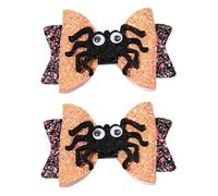 xbiez 1pair Children Halloween Hair Pin Decorative Festival Hairpin Luxurious Party Hairclip for Kids and Adults