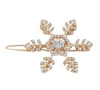xbiez 1pair Fashionable Alloys Snowflake Hair Pin Stage Performances Hairclip for Romantics Occasion
