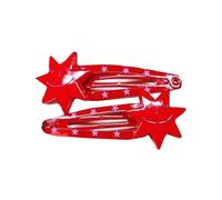 xbiez 1Pair Lovely Christmas Hair Clip For Women And Girls Nonslip Designs Hair Barrettes For Christmas Festival Celebrations