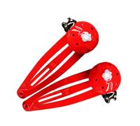 xbiez 1pair Lovely Pattern Barrettes Girls Birthday Hairpin Trendy Comfortable Hairpins for Children's Birthday Party