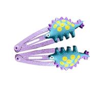 xbiez 1pair Lovely Pattern Barrettes Girls Birthday Hairpin Trendy Comfortable Hairpins for Children's Birthday Party