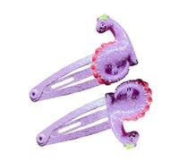 xbiez 1pair Lovely Pattern Barrettes Girls Birthday Hairpin Trendy Comfortable Hairpins for Children's Birthday Party