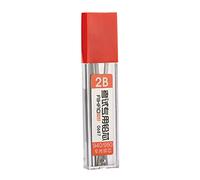xbiez 2B Lead Refills Mechanical Pencil Lead Refills 5 Pieces Leads Per Tube for Examination Art Sketch Drawing and Writing