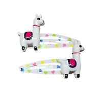 xbiez 2Pcs Sparkling Flower Fruit Hair Barrettes For Kids Girl's Birthday Hairpins Fashion Hair Accessories Party Headwear
