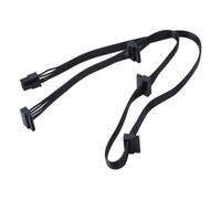xbiez 6Pin To 4 SATA Hard Drive HDDs Power Cable for RM550x RM650x RM750x RM850x RM1000x Modular Power Supply Cord
