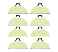 xbiez 8PCS Multifuntional Floor Mopping Cloths Mop Attachments Catching Pad Reusable Cloth For RV2410WD RV2610WA Replacement Pads