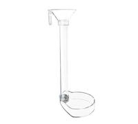 xbiez Aquarium Feeding Tube Dish Bowl for FishTank with Clear Frame for Shrimp Acrylic Shrimp and Snails Feeding Dish
