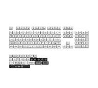 xbiez Carrot Keycaps 130Keys Class MOA Height PBT Sublimation Mechanical Keyboards Caps For Office Gaming Keyboards